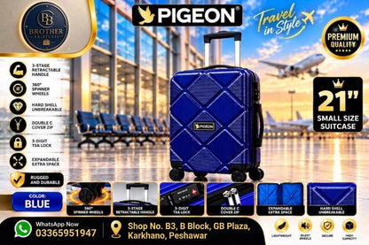 Pigeon Premium 4-Piece Hard Shell Luggage Set