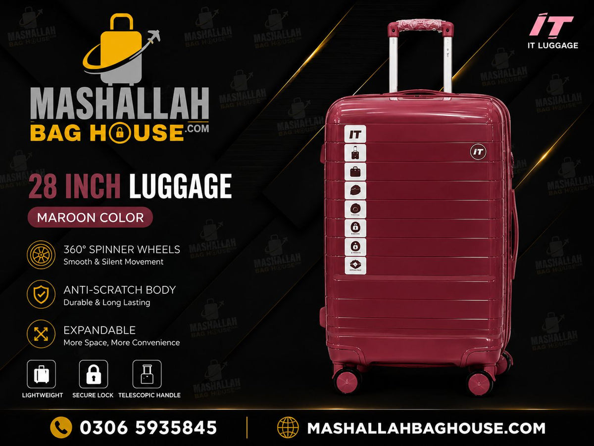 IT Premium 3 PCS Unbreakable Luggage Set ✈️