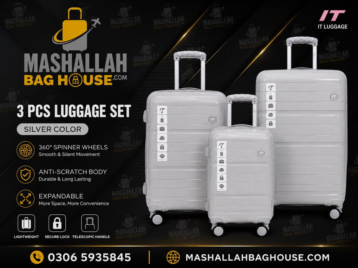IT Premium 3 PCS Unbreakable Luggage Set ✈️