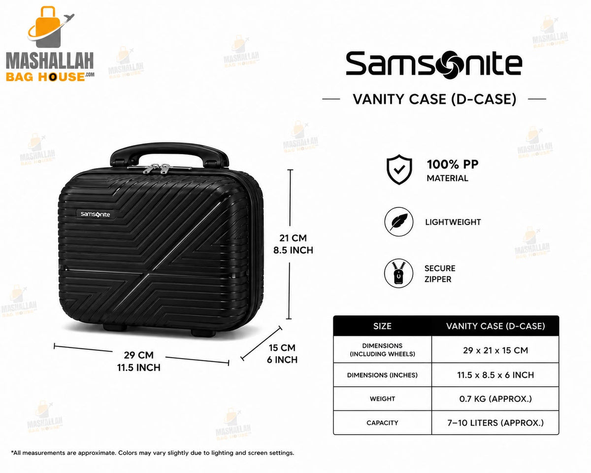 Travel Smarter with Samsonite – 5 Piece Luxury Luggage Set