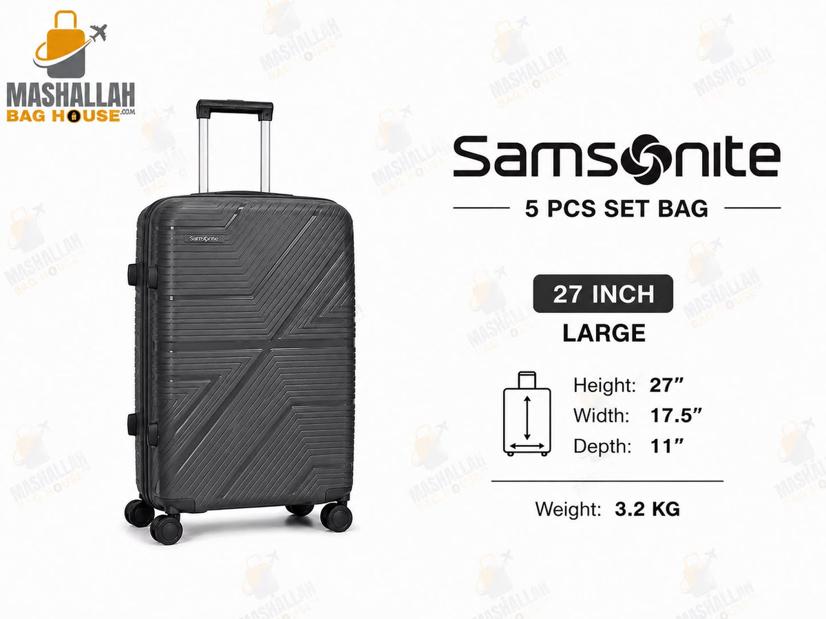 Travel Smarter with Samsonite – 5 Piece Luxury Luggage Set