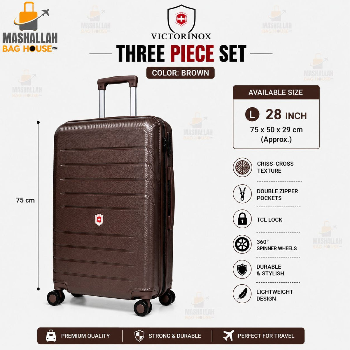 Victorinox Premium 3-Piece Luggage