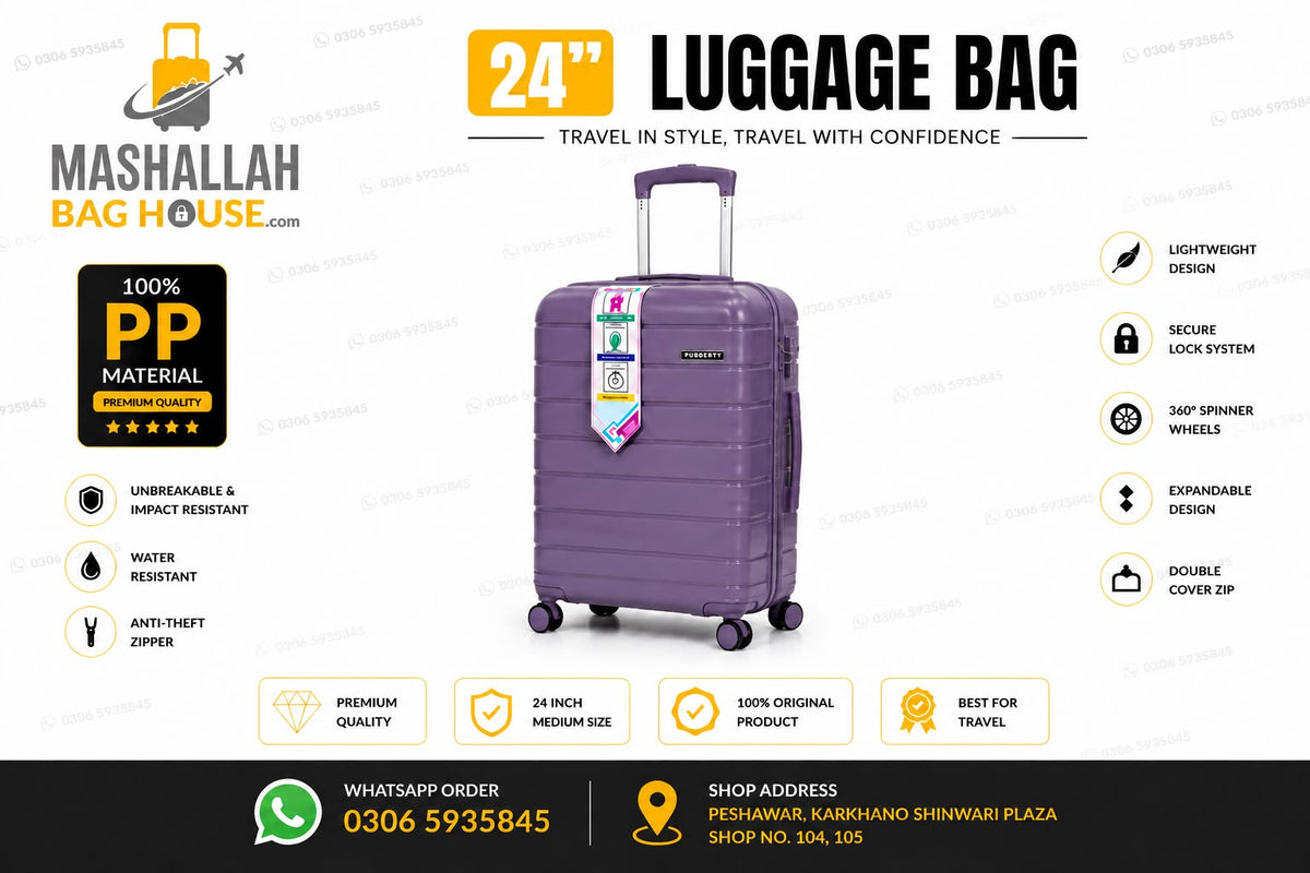 Burberry Luggage Set – Unbreakable Travel Suitcase