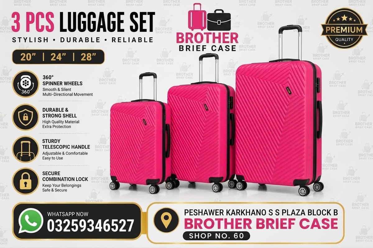 Jeep 3 PCS Hard Shell Luggage Set