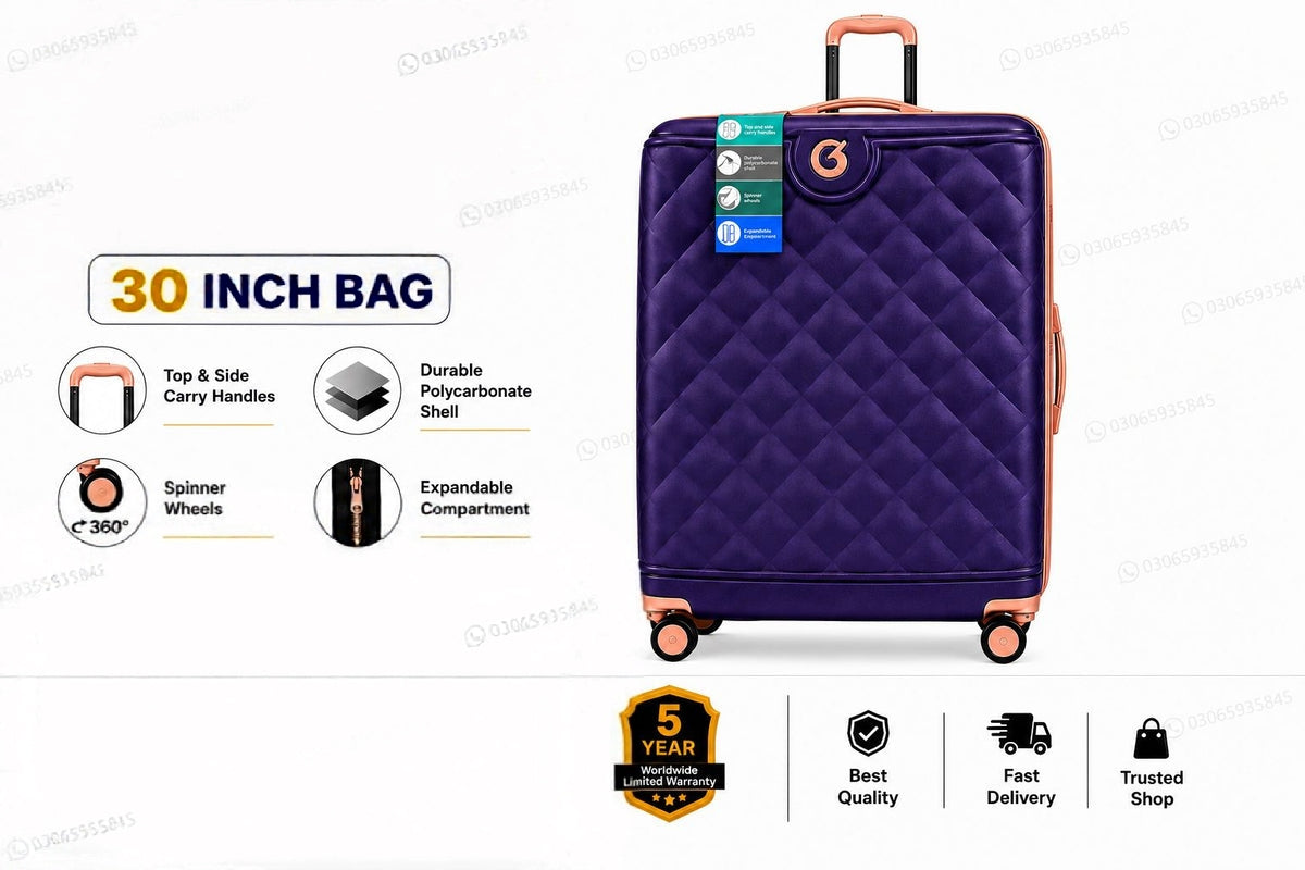 Goby Premium 4-Piece Luxury Luggage Set