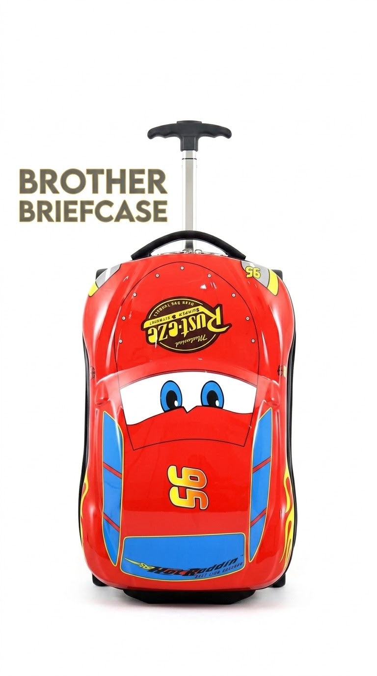 Car Kids Luggage Traveling Bag / Suitcase 18 Inches