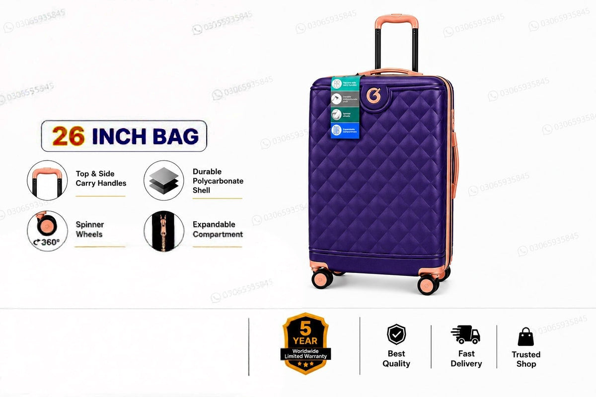 Goby Premium 4-Piece Luxury Luggage Set
