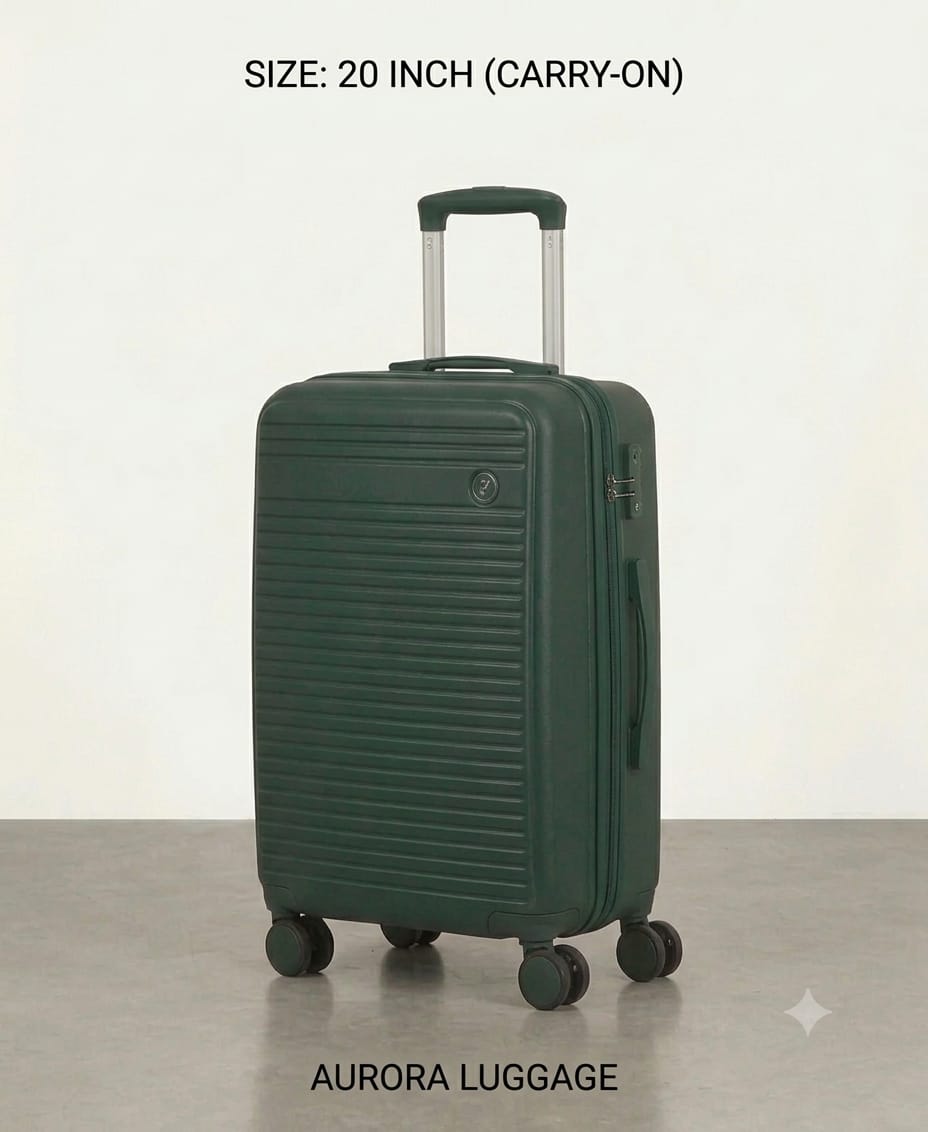 Brother Briefcase Premium 3-Piece Luggage Set – 20, 24 & 28 Inch