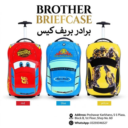 Car Kids Luggage Traveling Bag / Suitcase 18 Inches