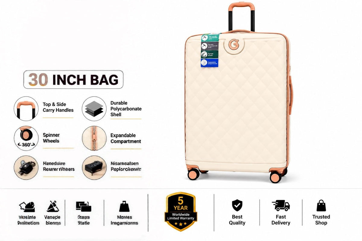 Goby Premium 4-Piece Luxury Luggage Set
