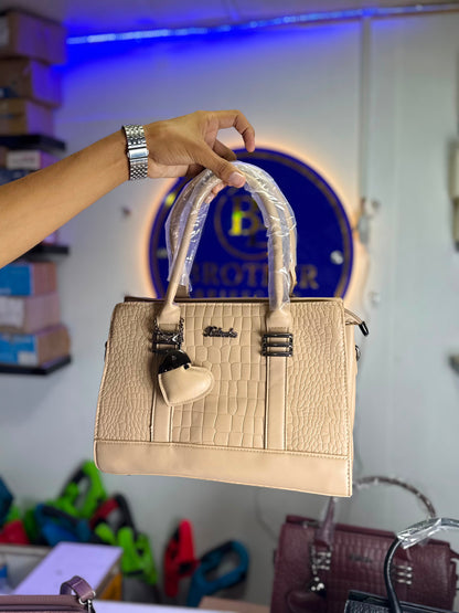 Premium Crocodile Texture Ladies Handbag – Stylish & Elegant Shoulder Bag