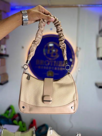 Elegant Ruched Shoulder Bag for Women | Stylish Textured Hobo Handbag