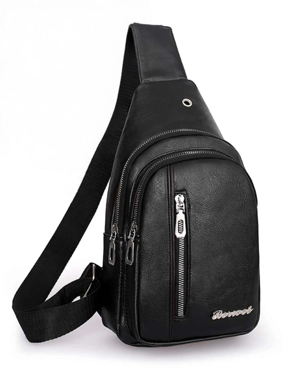 Leather Cross Body Bag.