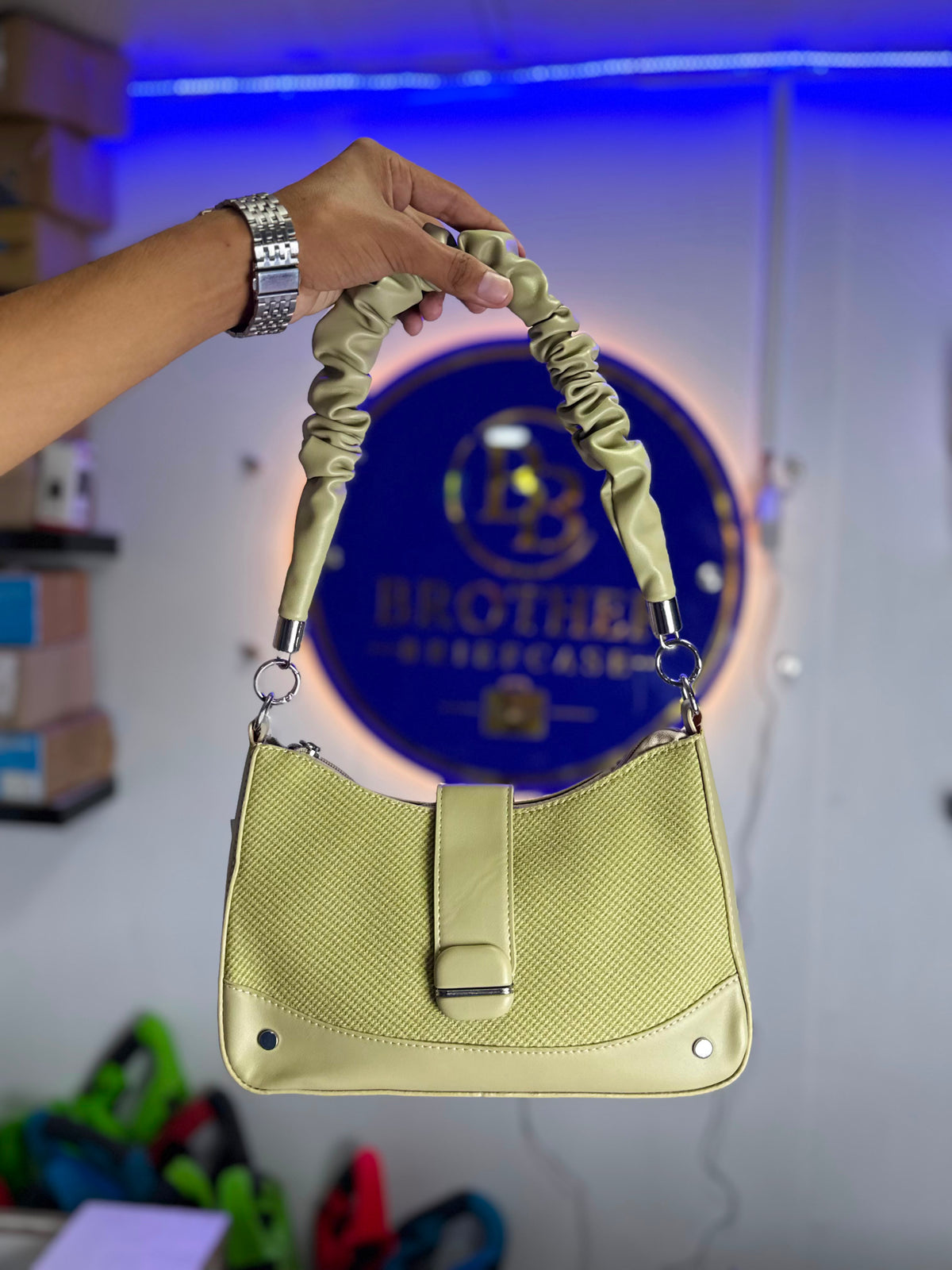 Elegant Ruched Shoulder Bag for Women | Stylish Textured Hobo Handbag